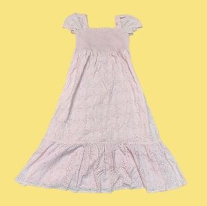 Elegant Pink Maxi Dress